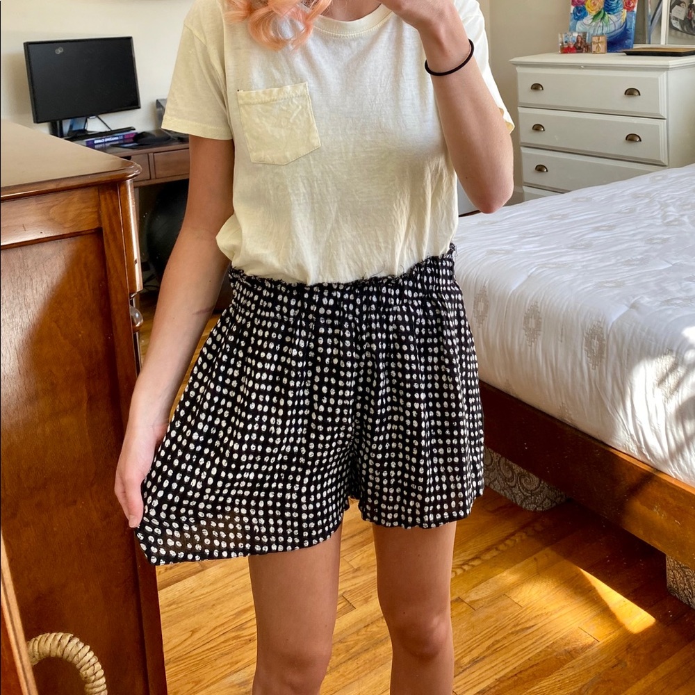 Out from Under Flowy Polka Dot Shorts